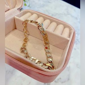 New! Beautiful chunky chain link bracelet. Unisex.